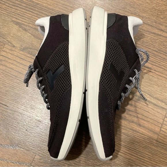 TOMS Arroyo Black Canvas Mesh Retro Inspired Lace Up Sneakers Women 8.5 - Picture 5 of 10